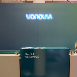 LED Einzelbuchstaben als Rückleuchter - Vonovia
