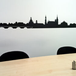 Wandtattoo - Skyline Dresden